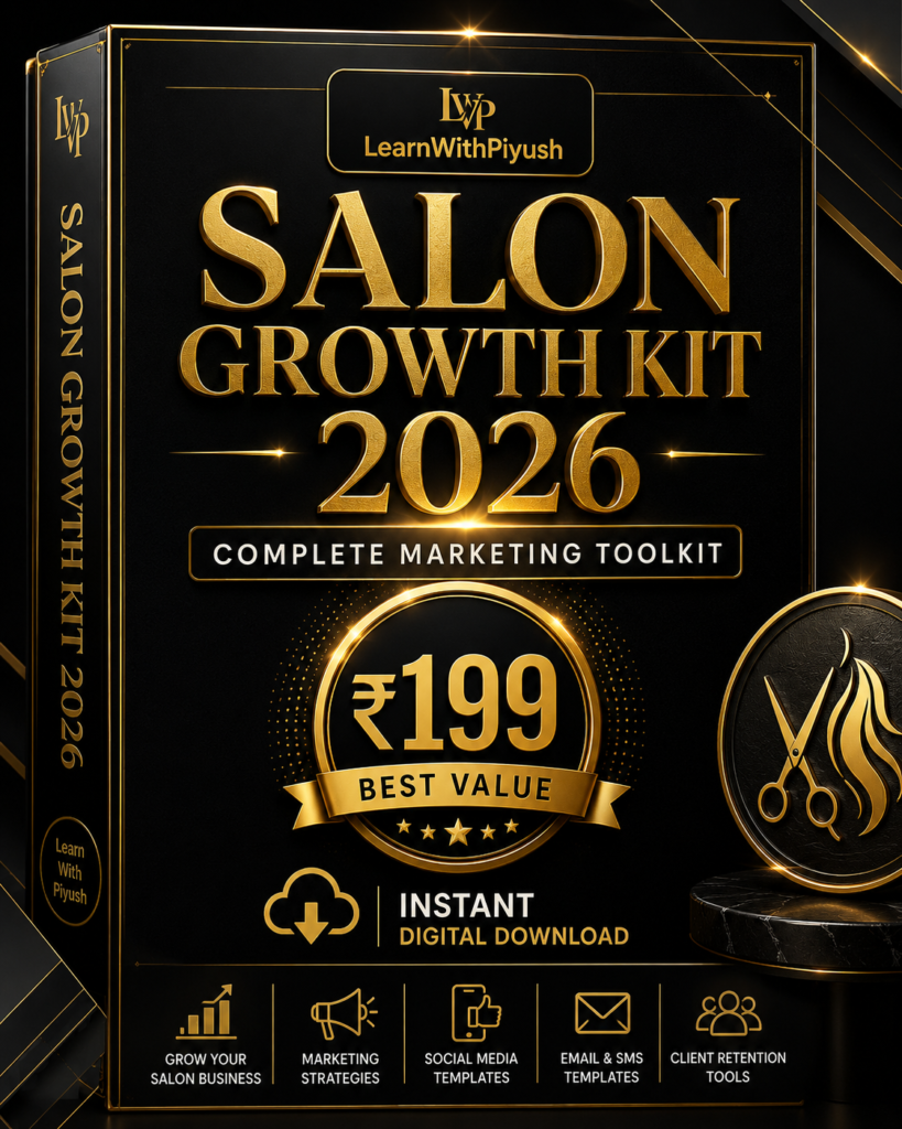 Salon Growth Kit 2026 – Complete Marketing Toolkit